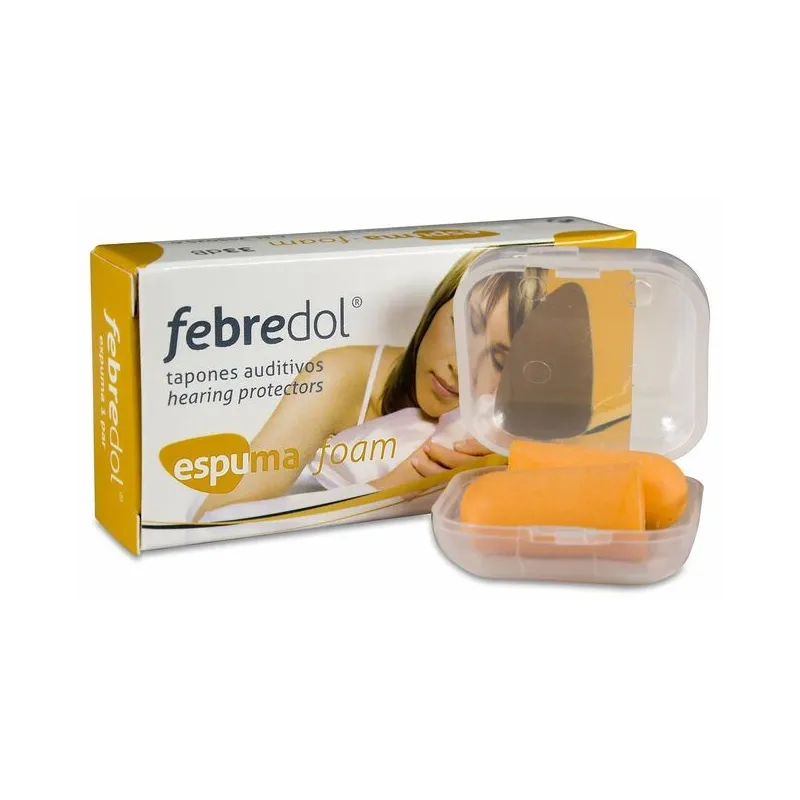 Febredol Tapones Espuma Foam, 1Par.