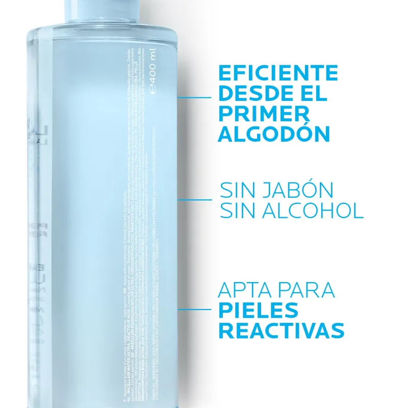 La Roche Posay Ultra Piel Reactiva, 400ml. La Roche Posay Ultra Piel Reactiva, 400ml.