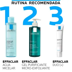 La Roche Posay Effaclar Gel Purificante Micro-Exfoliante, 400ml. La Roche Posay Effaclar Gel Purificante Micro-Exfoliante, 400ml.