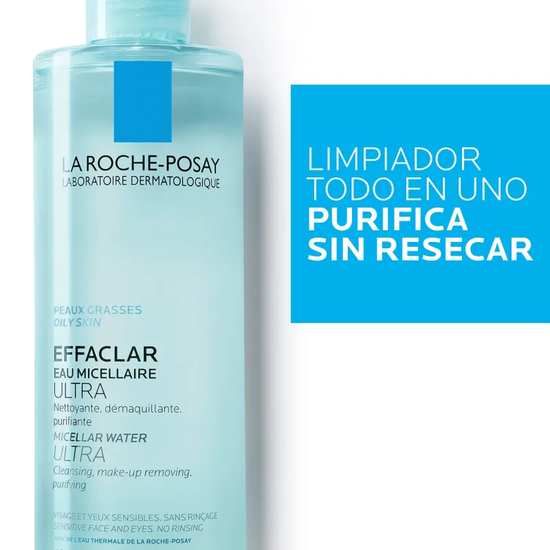 La Roche-Posay Effaclar Agua Micelar Ultra, 400ml. La Roche-Posay Effaclar Agua Micelar Ultra, 400ml.