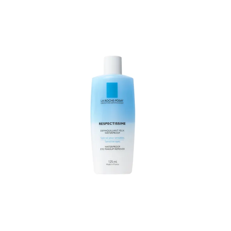 La Roche Posay Respectissime Desmaquillante Ojos Waterproof, 125ml. La Roche Posay Respectissime Desmaquillante Ojos Waterproof, 125ml.