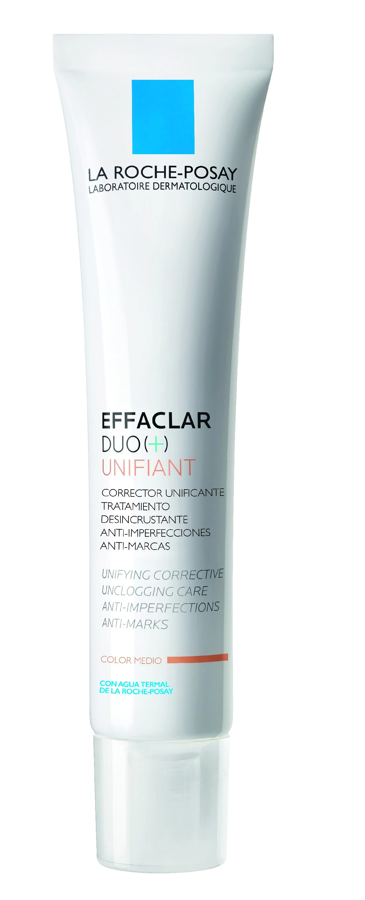 La Roche-Posay Effaclar Duo (+) Unificant Tono Medio, 40ml.