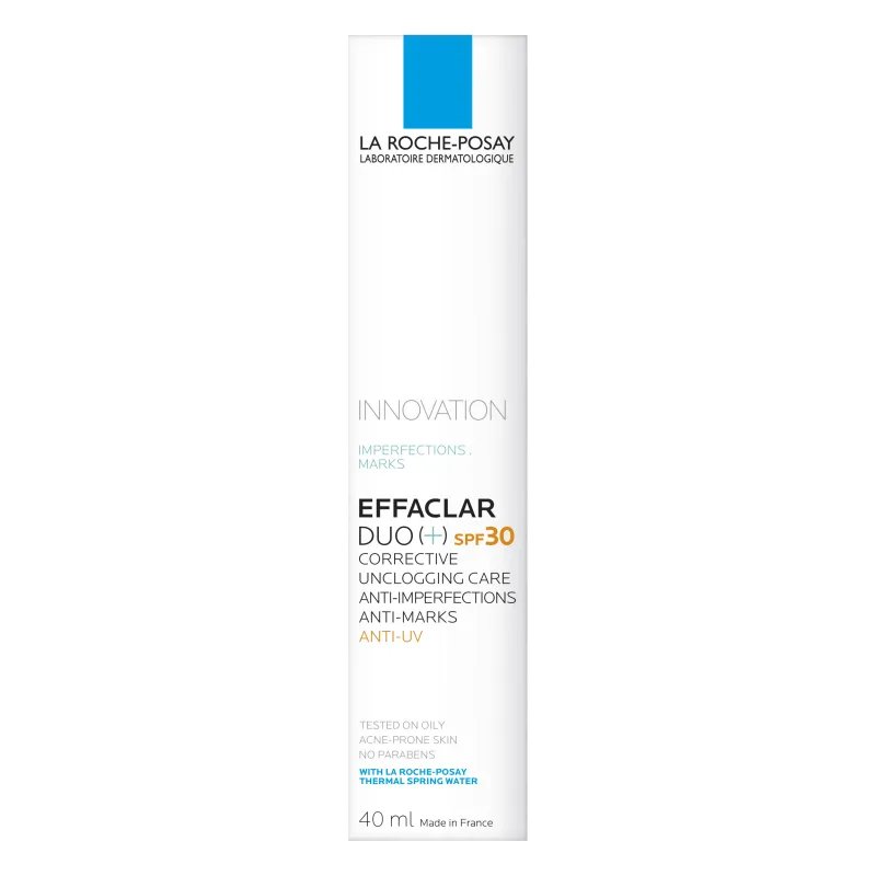La Roche-Posay Effaclar Duo (+) SPF30, 40ml. La Roche-Posay Effaclar Duo (+) SPF30, 40ml.