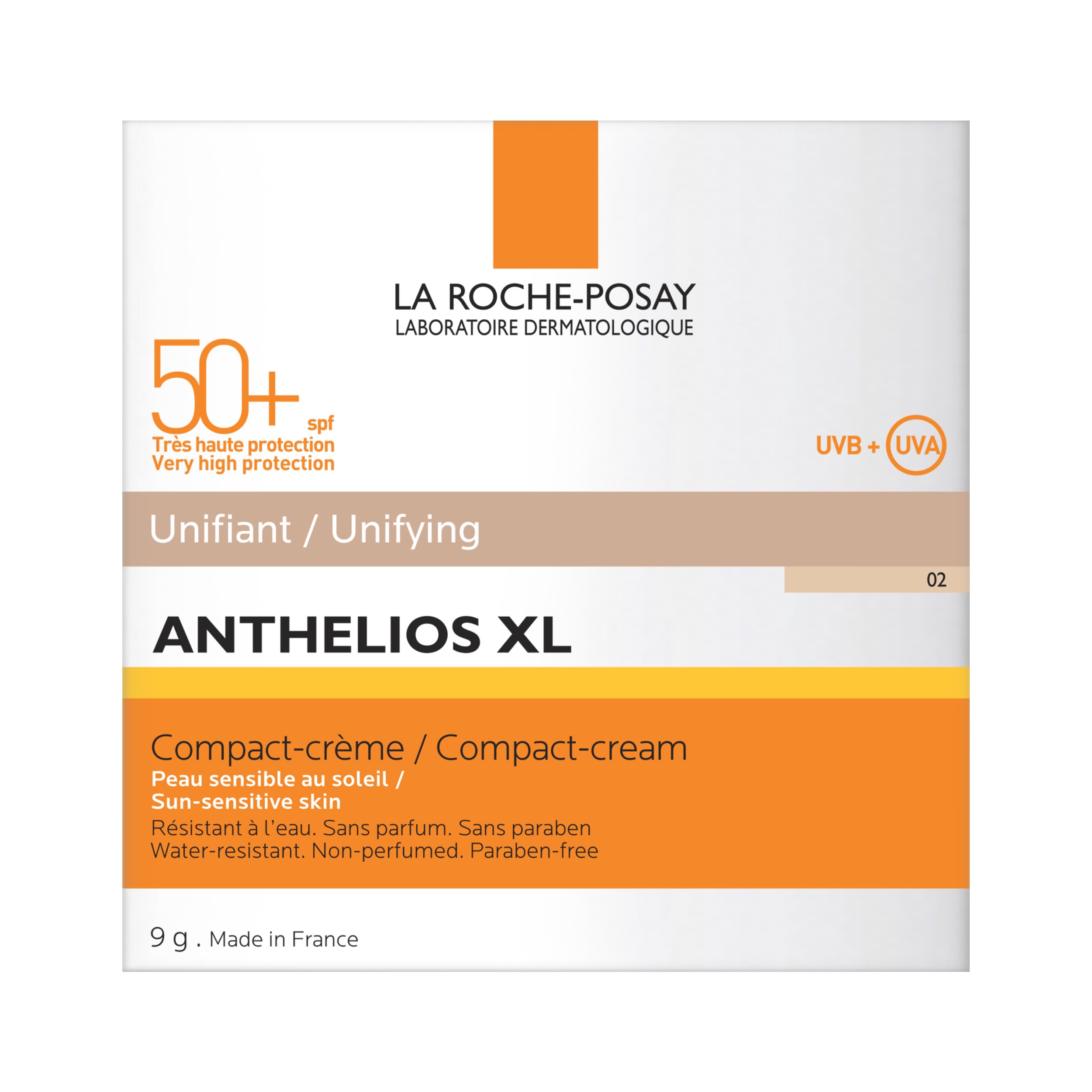 Anthelios Unificador compacto-crema spf50+,Tono 02
