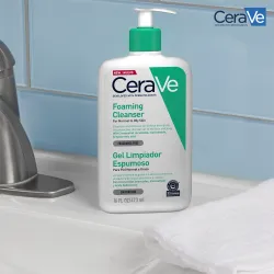 CeraVe Gel Limpiador Espumoso, 473ml. CeraVe Gel Limpiador Espumoso, 473ml.