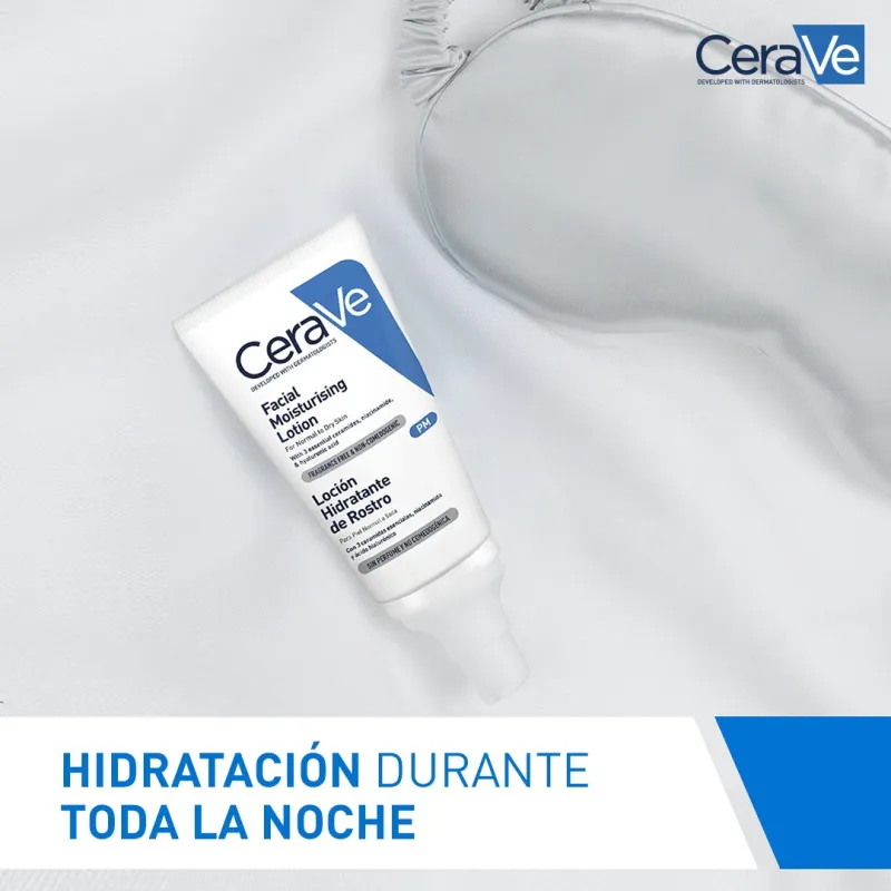 Cerave Loción Hidratante Facial, 52ml. Cerave Loción Hidratante Facial, 52ml.