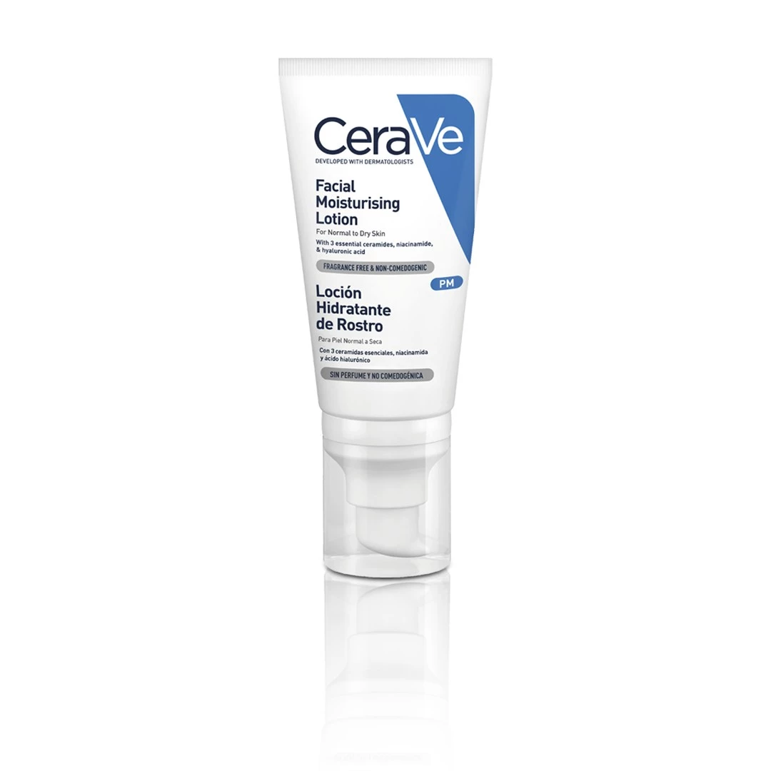 Cerave Loción Hidratante Facial, 52ml.