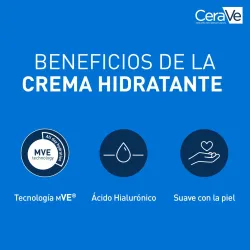 Cerave Crema Hidratante Piel Seca, 340 g. Cerave Crema Hidratante Piel Seca, 340 g.