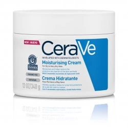 Cerave Crema Hidratante Piel Seca, 340 g.