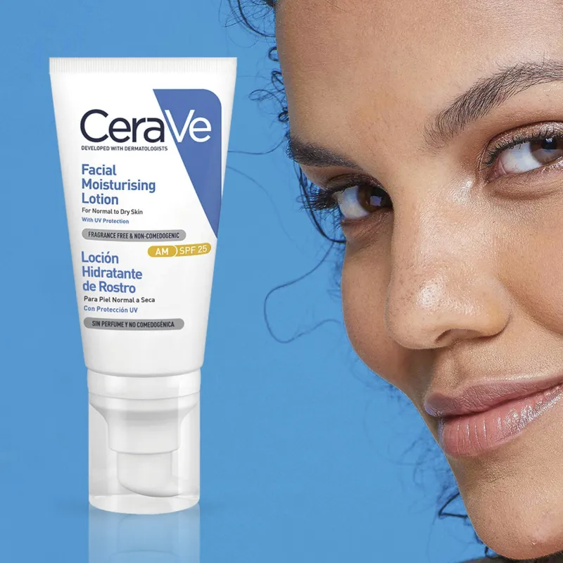 Cerave Loción Hidratante Facial SPF25, 52ml. Cerave Loción Hidratante Facial SPF25, 52ml.