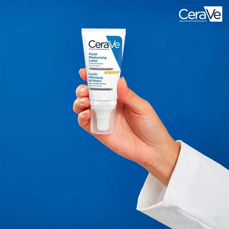 Cerave Loción Hidratante Facial SPF25, 52ml. Cerave Loción Hidratante Facial SPF25, 52ml.