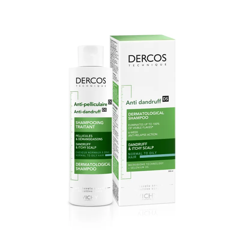 Dercos Champú Anti-caspa Cabello Normal/Graso, 200ml. Dercos Champú Anti-caspa Cabello Normal/Graso, 200ml.