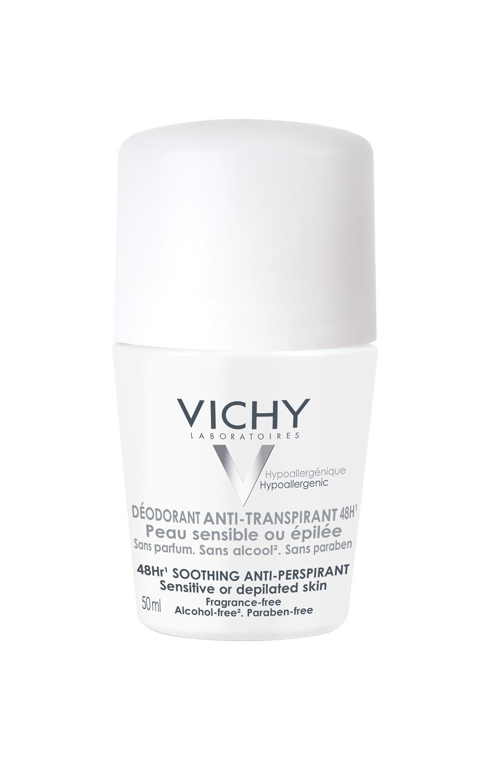 Vichy desodorante antitranspirante piel sensible, 50ml