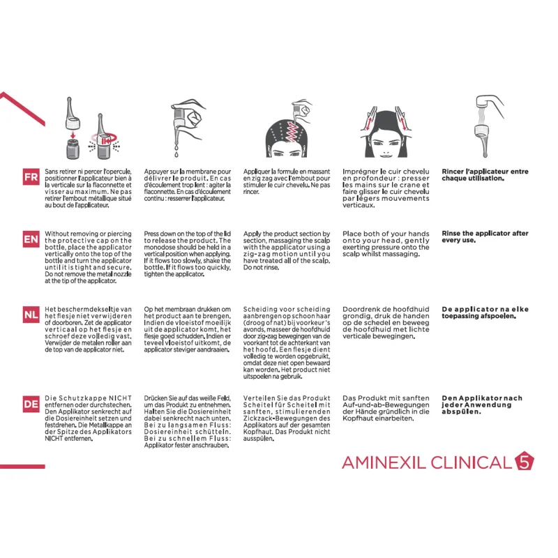 Vichy Dercos Aminexil Clinical 5 Mujer 21 monodosis Vichy Dercos Aminexil Clinical 5 Mujer 21 monodosis