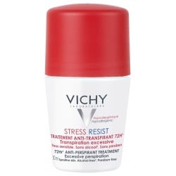 Vichy Desodorante Tratamiento Intensivo Antitranspirante, 50ml.