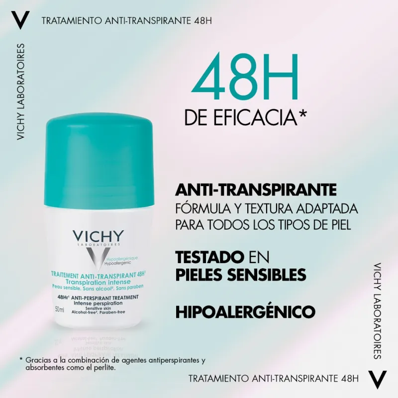 Vichy Desodorante Antitranspirante 48h Vichy Desodorante Antitranspirante 48h