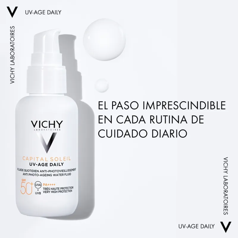 Vichy Capital Soleil UV Age Fluido SPF50+, 50ml.