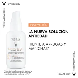 Vichy Capital Soleil UV Age Fluido SPF50+, 50ml.