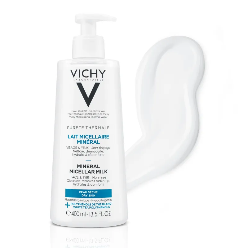 Vichy Leche Micelar Piel Sensible, 400ml. Vichy Leche Micelar Piel Sensible, 400ml.