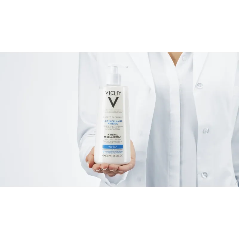 Vichy Leche Micelar Piel Sensible, 400ml. Vichy Leche Micelar Piel Sensible, 400ml.