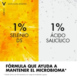 Dercos Champú Anticaspa Sensible, 200ml. Dercos Champú Anticaspa Sensible, 200ml.