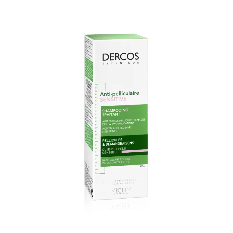 Dercos Champú Anticaspa Sensible, 200ml. Dercos Champú Anticaspa Sensible, 200ml.