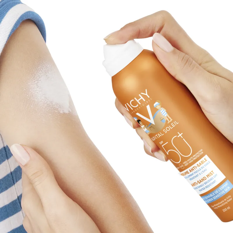 Vichy Ideal Soleil Bruma Anti-arena SPF50, 200ml. Vichy Ideal Soleil Bruma Anti-arena SPF50, 200ml.