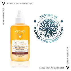 Vichy Ideal Soleil Agua de protección solar SPF30+ luminosidad, 200ml Vichy Ideal Soleil Agua de protección solar SPF30+ luminosidad, 200ml