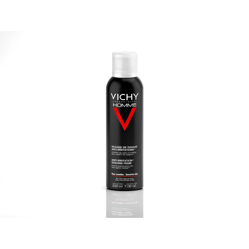 VICHY HOMME ESPUMA AFEITAR SENSIBLE 200ML