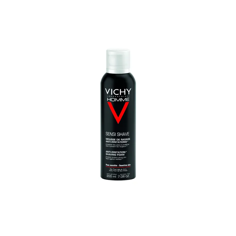 VICHY HOMME ESPUMA AFEITAR SENSIBLE 200ML