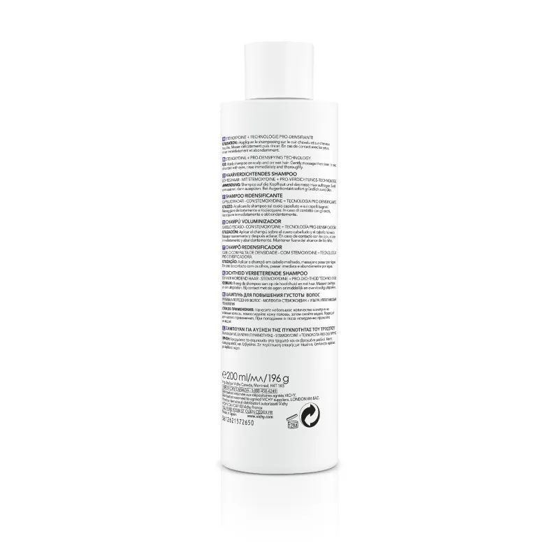 Dercos Neogenic Champú Redensificante, 200ml. Dercos Neogenic Champú Redensificante, 200ml.