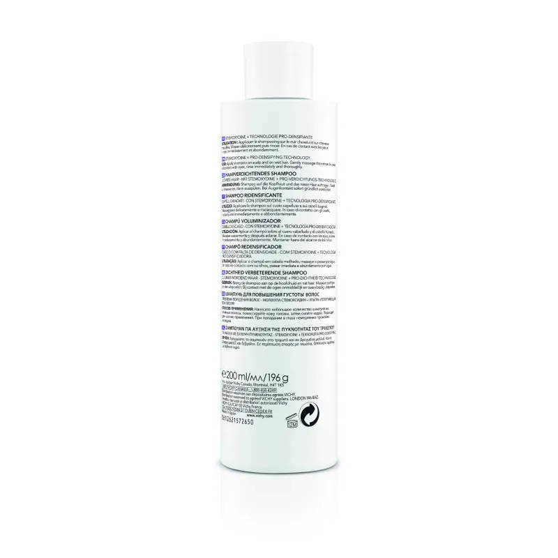 Dercos Neogenic Champú Redensificante, 200ml. Dercos Neogenic Champú Redensificante, 200ml.