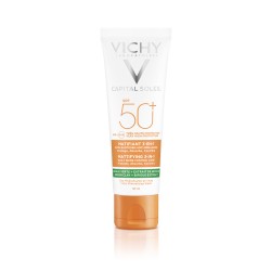 Vichy Capital Soleil Matificante 3 en 1 Fps50+, 50ml.