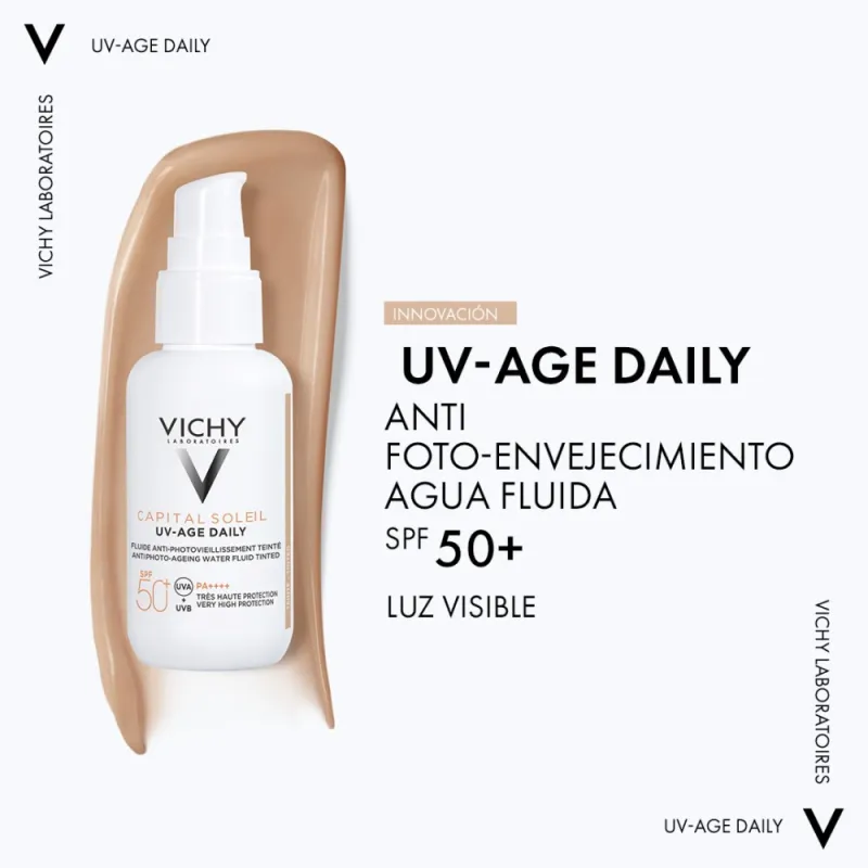 Vichy Capital Soleil UV-AGE daily con color, 40 ml Vichy Capital Soleil UV-AGE daily con color, 40 ml