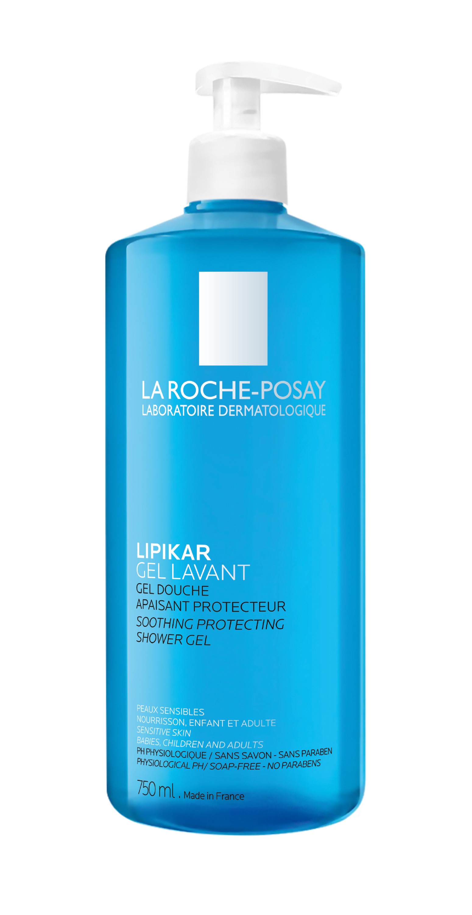 La Roche Posay Lipikar Gel Lavant, 750ml.