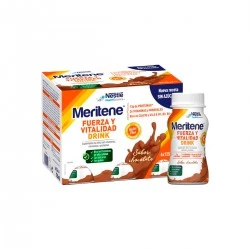 Meritene Fuerza y Vitalidad Drink Chocolate, 6 Ud.