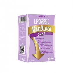 Lipograsil Max Block 5 en 1, 120 Caps.
