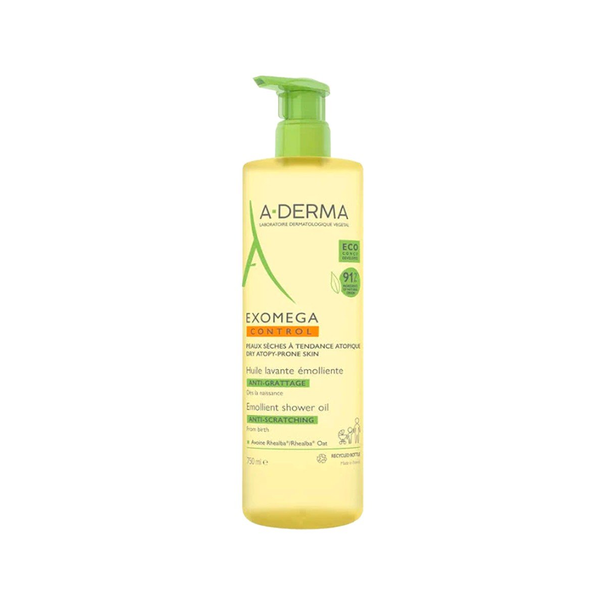 A-Derma Exomega aceite limpiador, 750 ml