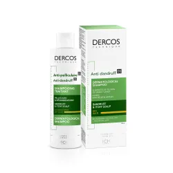 Dercos Champú Anti-caspa Cabello Seco, 200ml.