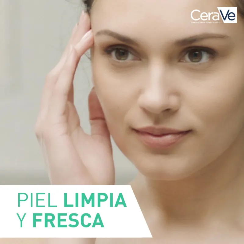 CERAVE GEL LIMPIADOR ESPUMOSO 1L