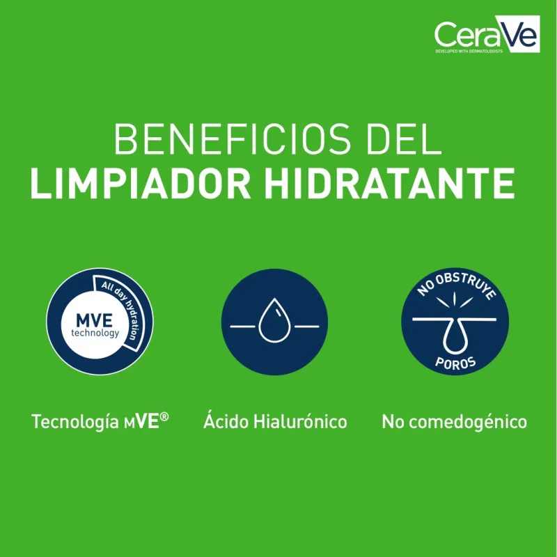 CERAVE LIMPIADORA HIDRATANTE 1L CERAVE LIMPIADORA HIDRATANTE 1L