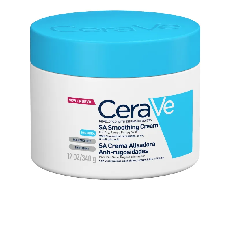 Cerave SA Crema Alisadora Anti-rugosidades, 340gr. Cerave SA Crema Alisadora Anti-rugosidades, 340gr.