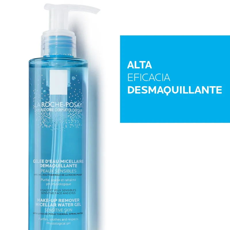 La Roche Posay gel micelar fisiológico, 200ml. La Roche Posay gel micelar fisiológico, 200ml.