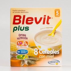 Blevit Plus 8 Cereales con Miel, 600g.