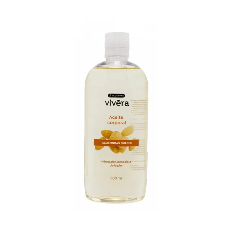 ACOFARMA VIVERA ACEITE CORPORAL DE ALMENDRAS DULCES 1 ENVASE 500 ML ACOFARMA VIVERA ACEITE CORPORAL DE ALMENDRAS DULCES 1 ENVASE 500 ML