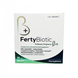 FERTYBIOTIC EMBARAZO B+ 30 STICKS 5,99 G + 30 CAPSULAS