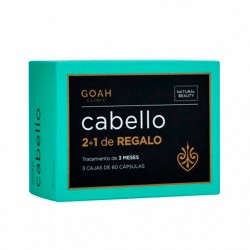 Goah Clinic cabello triplo, 120 + 60 cápsulas