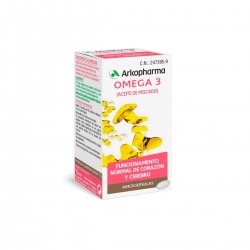 ARKOCAPSULAS OMEGA 3 ACEITE DE PESCADO 50 CAPSULAS