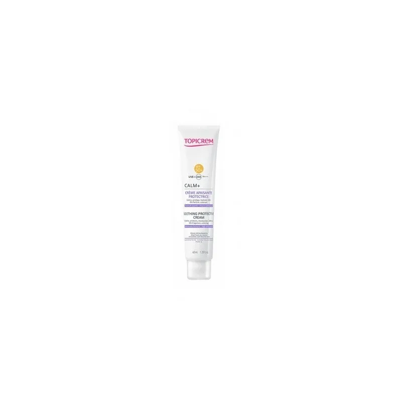 Topicrem Calm+ crema calmante protectora SPF50+, 40 ml Topicrem Calm+ crema calmante protectora SPF50+, 40 ml