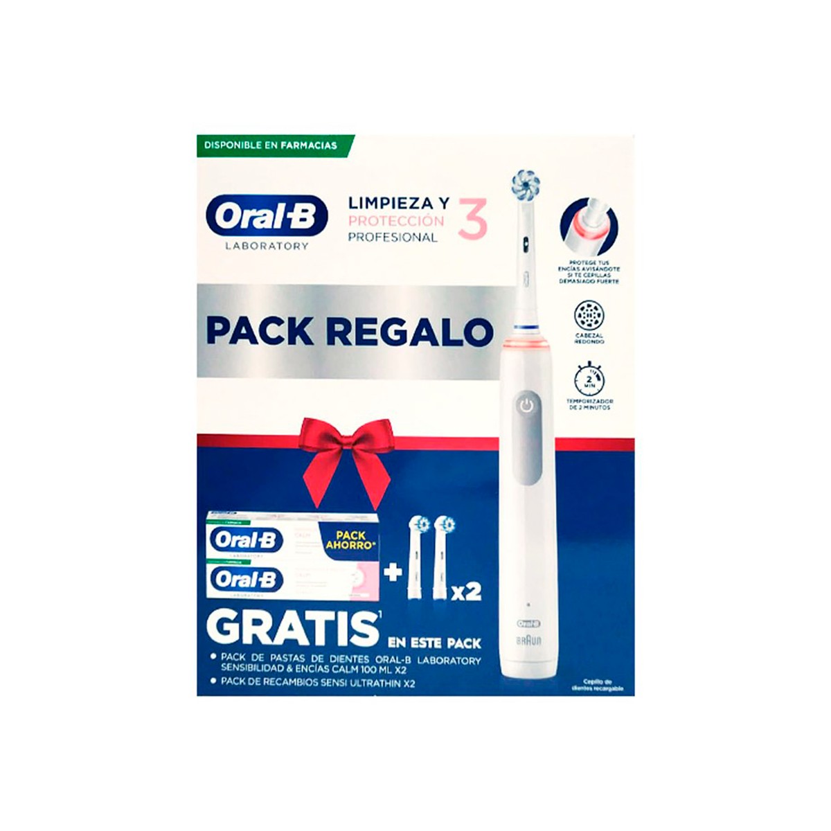 Oral-B Cepillo Eléctrico Pro 3 Azul